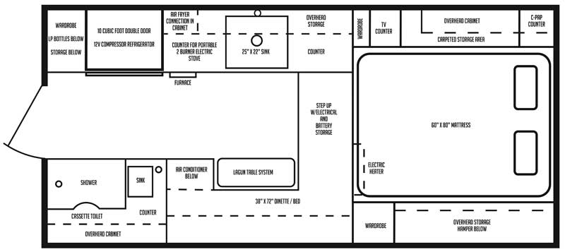 Northstar 10x Floor Plan