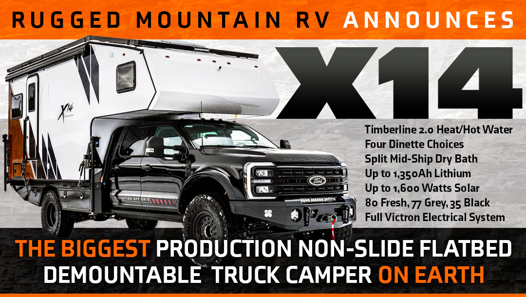 Rugged Mountain X14 Truck Camper In Production