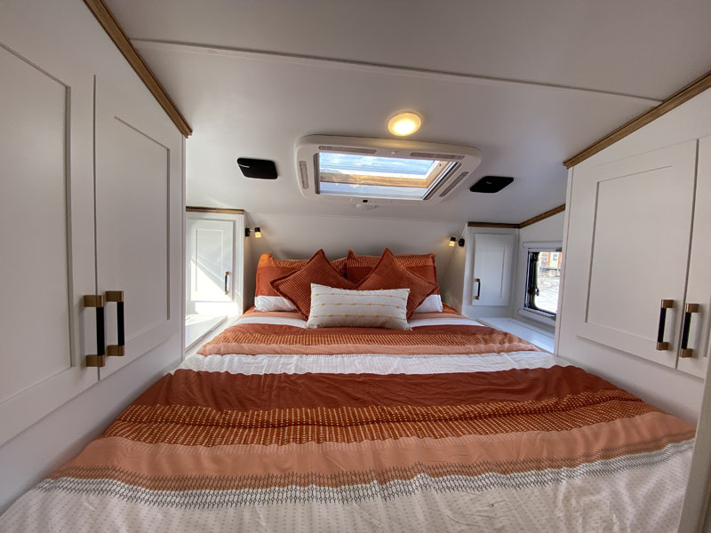 Rugged Mountain X14 overcab bed and storage