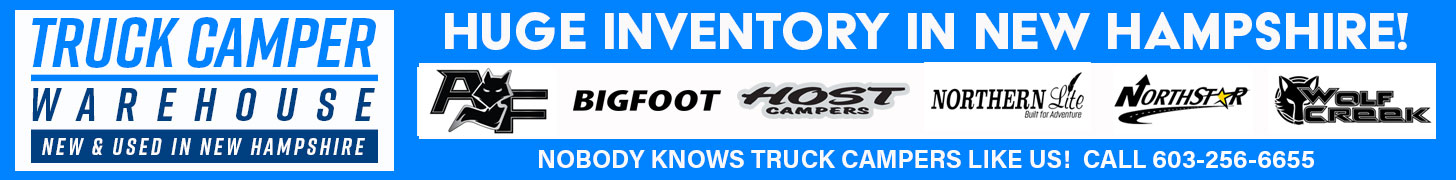 Truck Camper Warehouse Banner