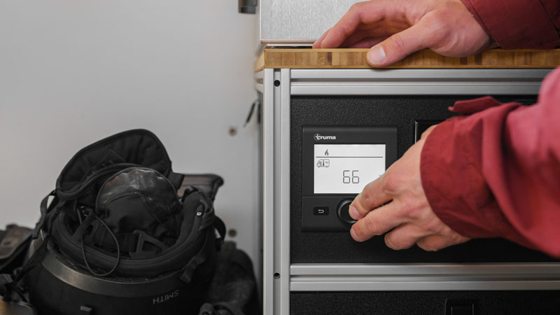 Truma Panel On Four Wheel Camper Campout