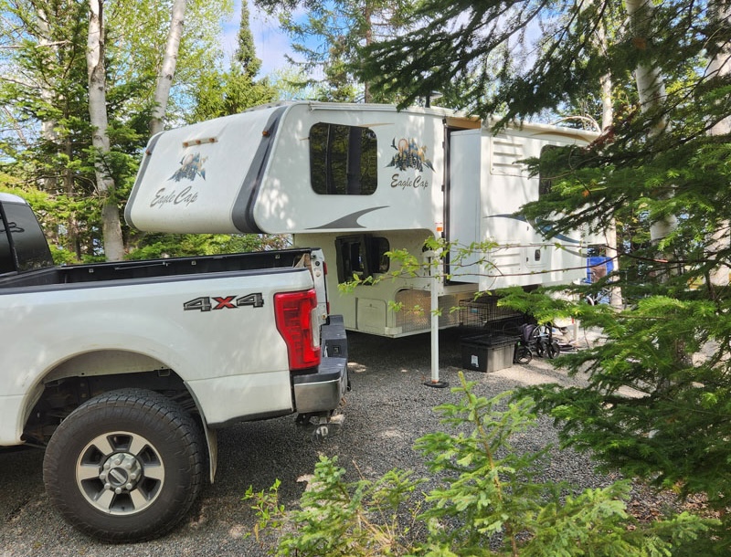 Camped At Crescent Lake RV Park