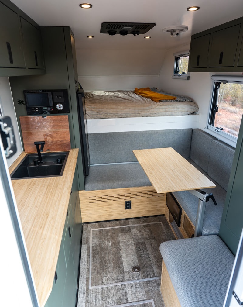 Outpost Campers 2025 Interior Vertical With Table