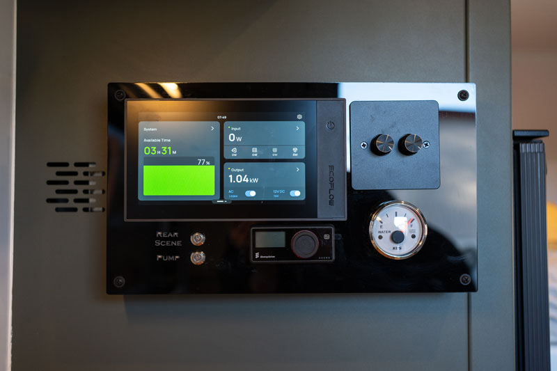 Outpost Campers Ecoflow Screen