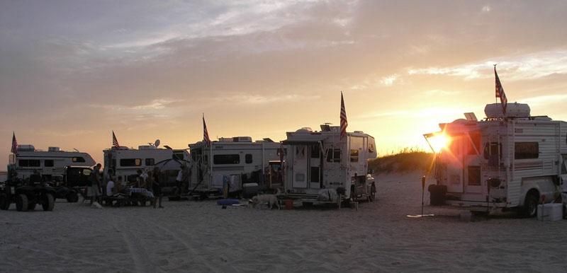 Portsmouth Island, NC camping