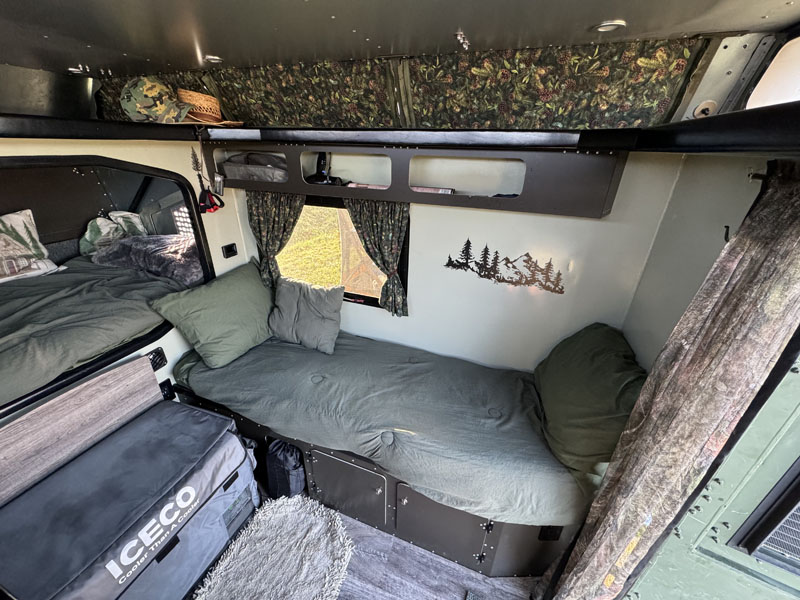 S 250 Communications Shelter Bunk Area