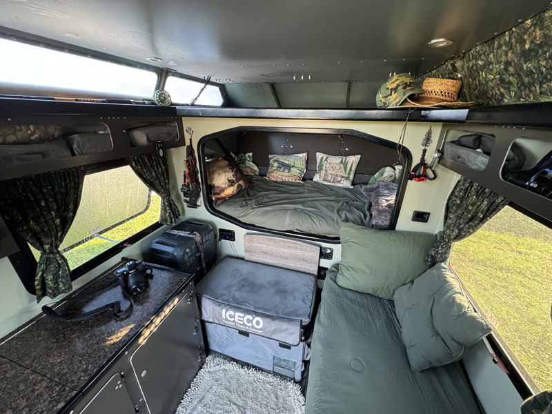 S 250 Communications Shelter Interior Of Camper