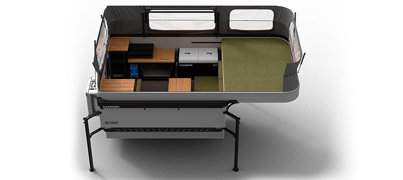 Scout Kenai Pop-Up Floor Plan