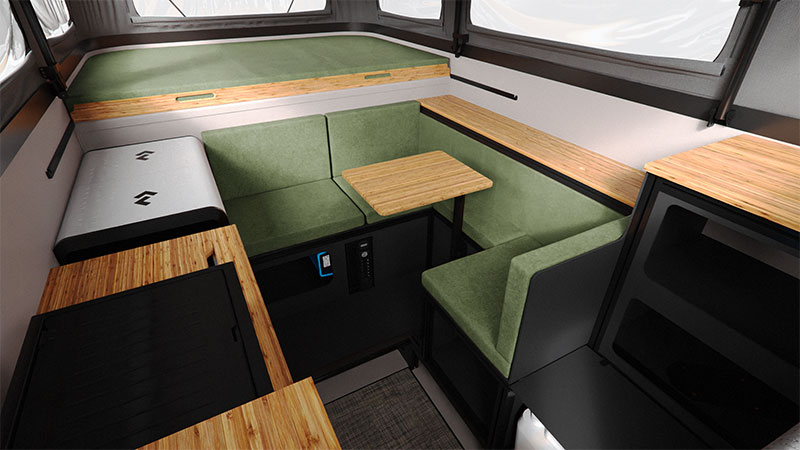 Scout Kenai Pop Up Interior Green