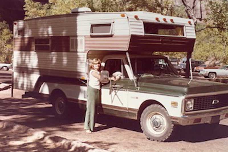 1972 Chevy And 1970 Vacationaire Truck Camper