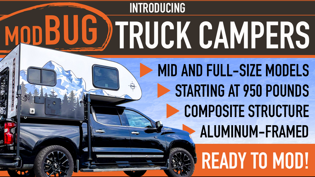 Mod-Bug Truck Campers Composites And Aluminum