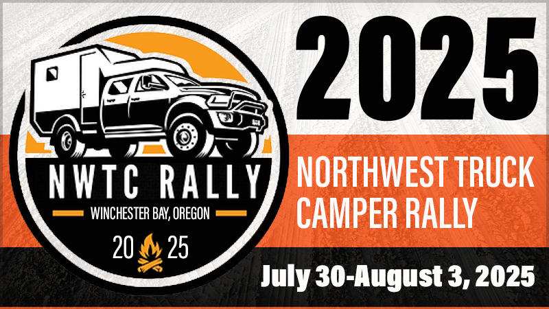 2025 Northwest Truck Camper Rally