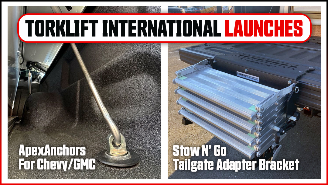 Torklift ApexAnchor GM and Stow N Go Tailgate Adapter
