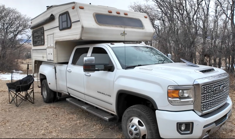 Outside Texson Camper