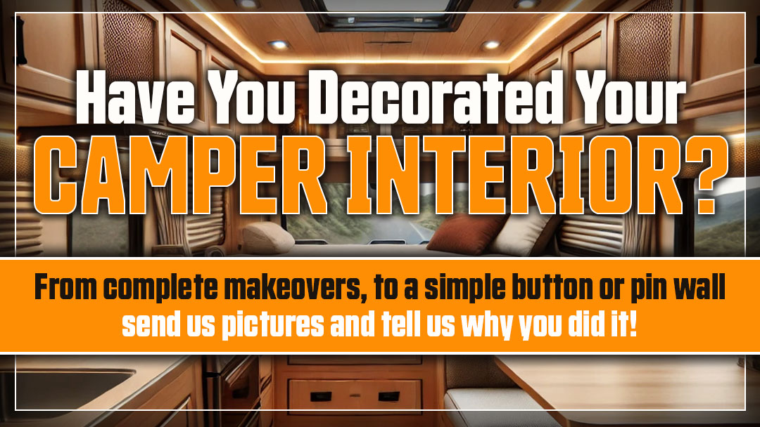 Have You Decorated Your Camper Interior