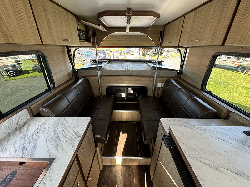 Alaskan 8 Foot Slide In Interior Panels Down
