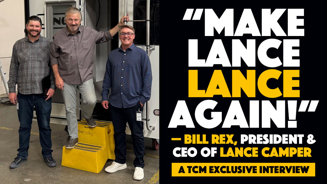 Bill Rex Acquires Lance Camper Exclusive Interview