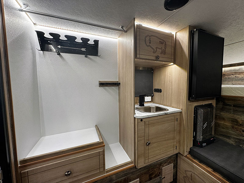 Chase Rice Capri Kitchen Area and Closet