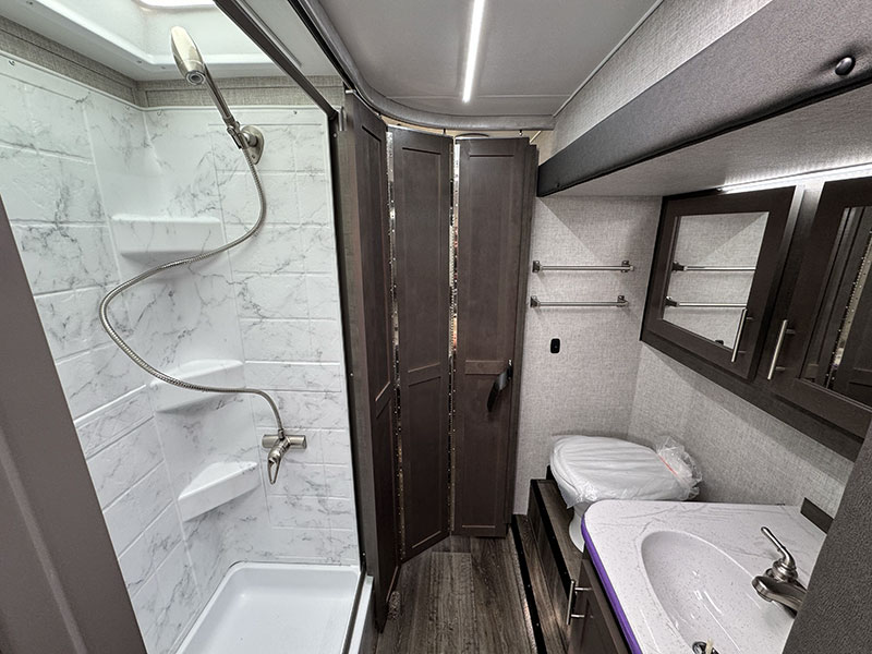 Host Bathroom In Peninsula Camper