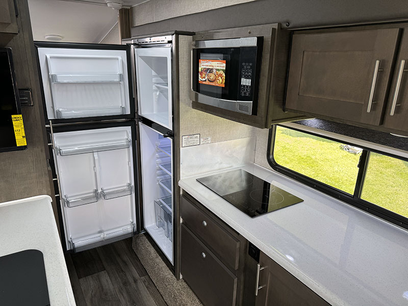 Host Camper Refrigerator In Kitchen