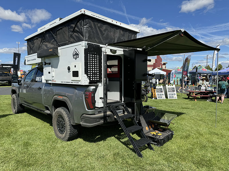 OEV Backcountry Ultimate Build Rear Of Camper