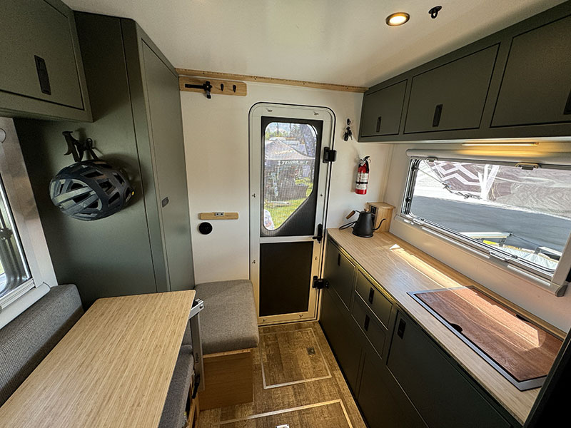 Outpost Interior Wide Cabover To Door