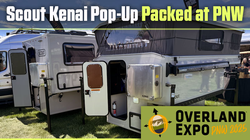 Overland Expo PNW 2025 Scout Kenai Pop Up Camper