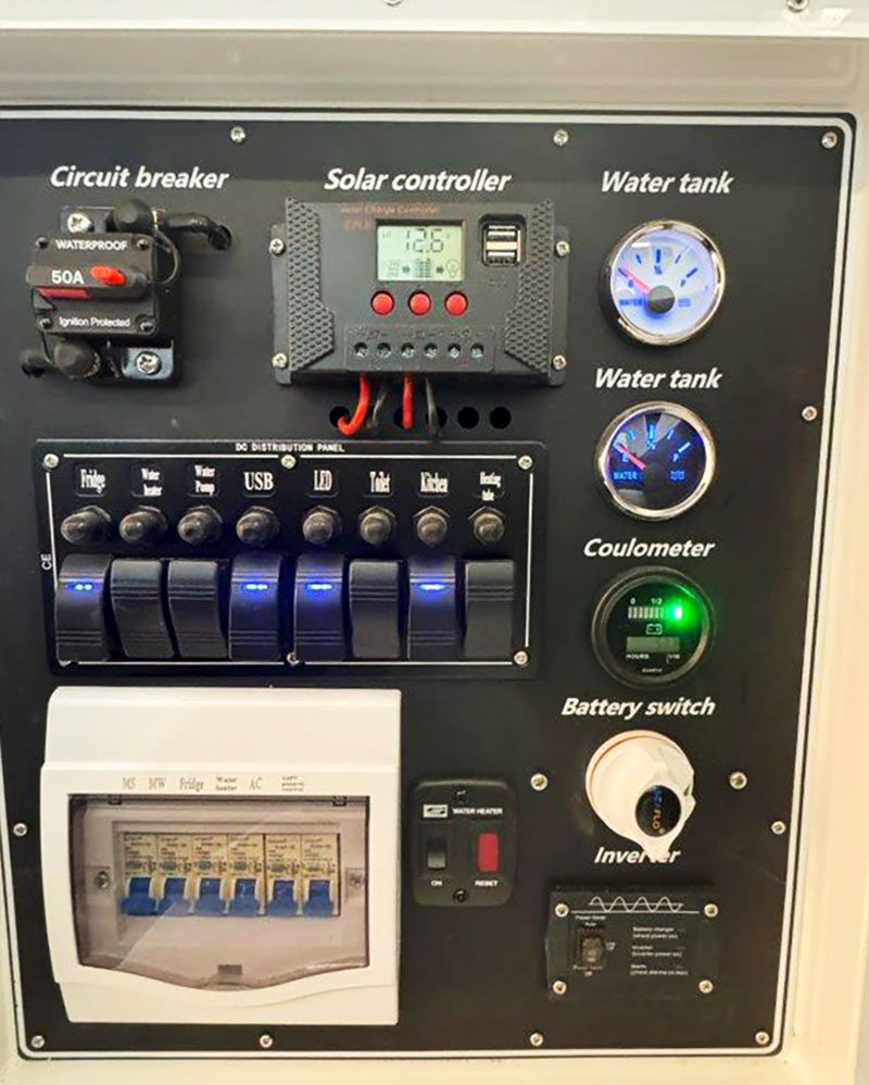 Star Comet Interior Control Panel