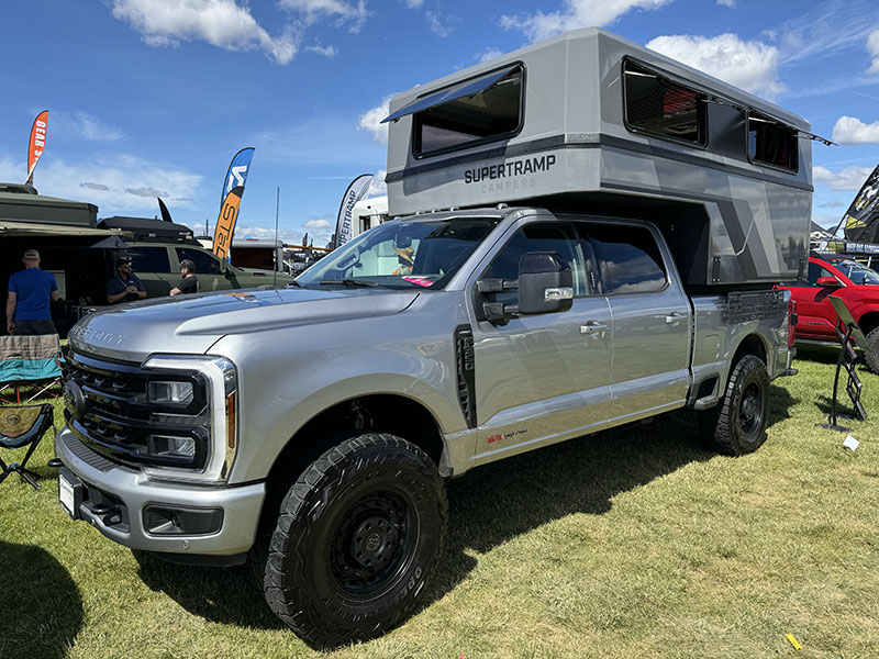 Supertramp Flagship HT On Ford Truck At Overland Expo PNW 2025