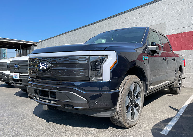 Ford F-150 Lightning with Torklift Install