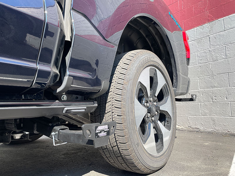 Close Up of Torklift Tie-Downs on Ford F-150 Lightning
