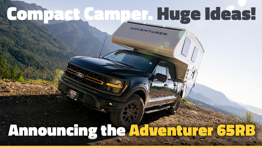 Adventurer 65RB Truck Camper Announcement