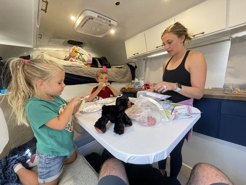 Avion Restoration Kids Loving Camper