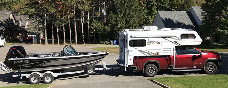 Bigfoot Camper And Lund Tyee Boat