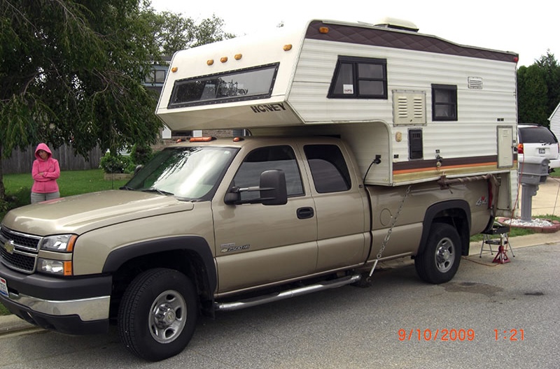 Honey Bee Camper