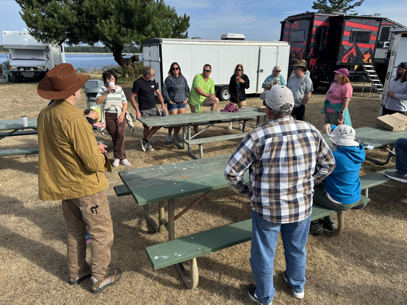 NW Truck Camper Rally Sunday Morning Chat