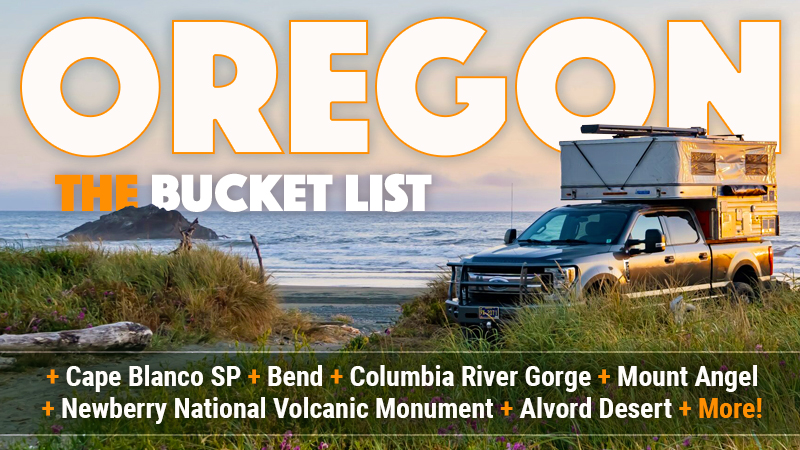 Oregon Camping The Bucket List