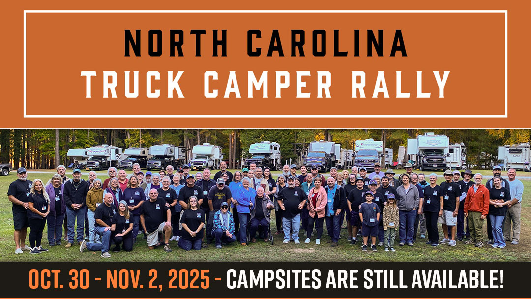 2025 NC Truck Camper Rally