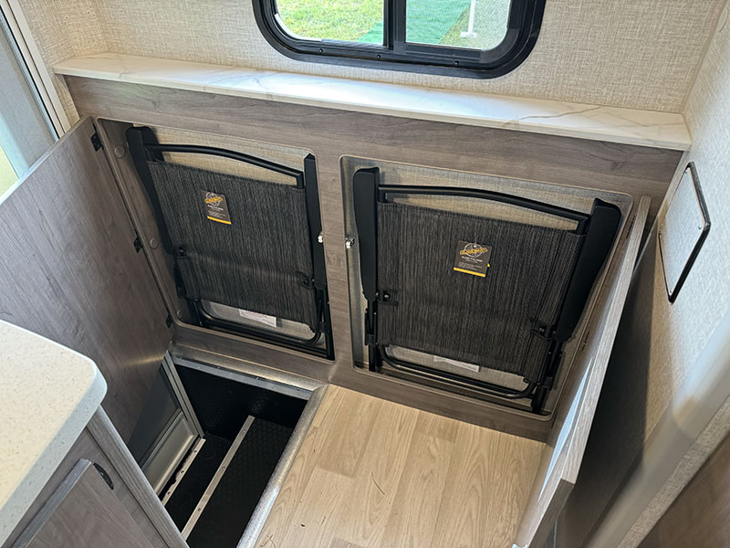 2026 Lance 1191 Interior Rear Wall Chairs