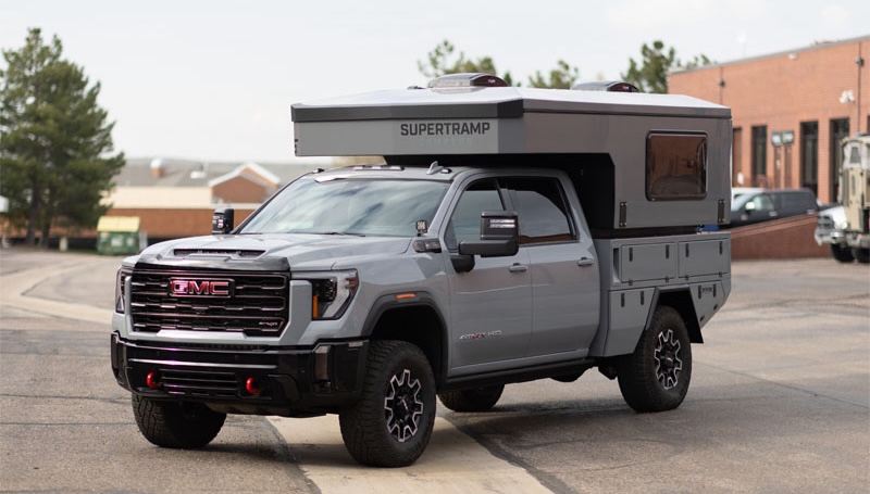Bowen Horizontal Instagram Grey Camper Bed + Supertramp