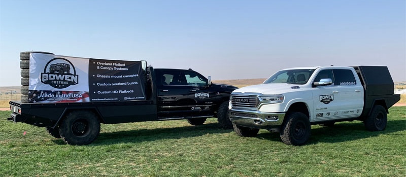 First Bowen booth at Overland Expo