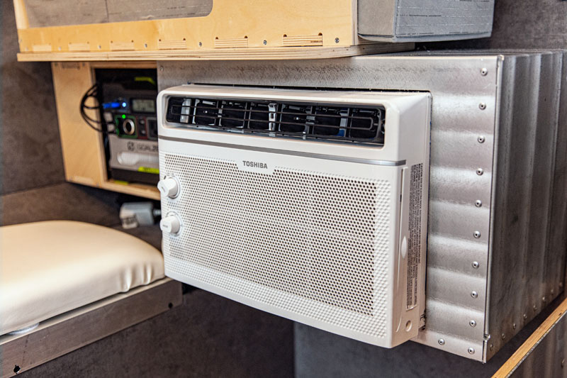 Kimbo Campers Have Air Conditioners