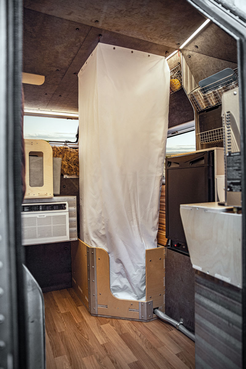 Kimbo Shower Set Up