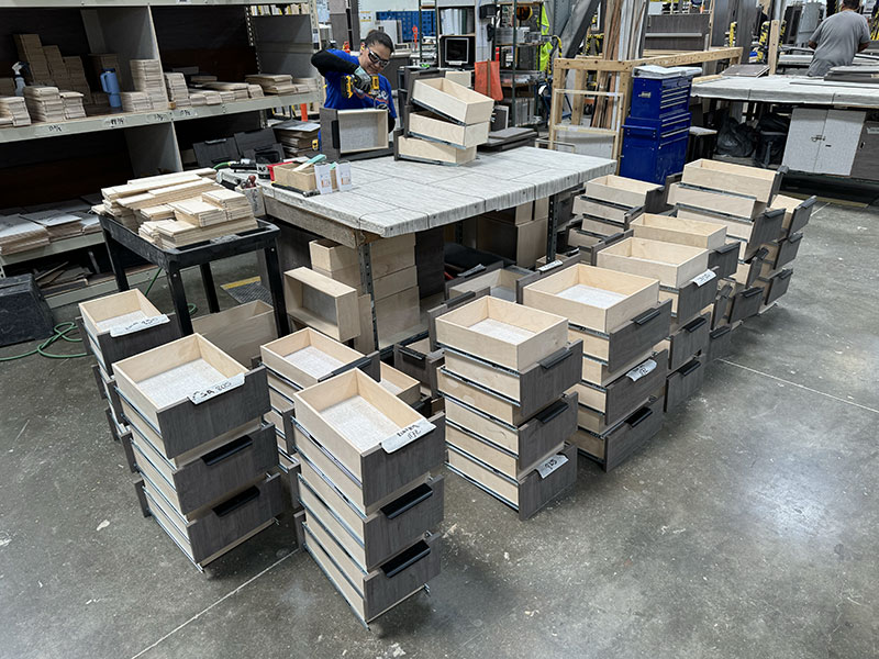 Lance Camper Factory A Drawer Assembly