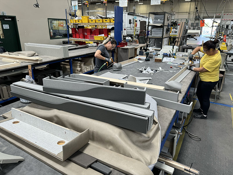 Lance Camper Factory A Valance Production