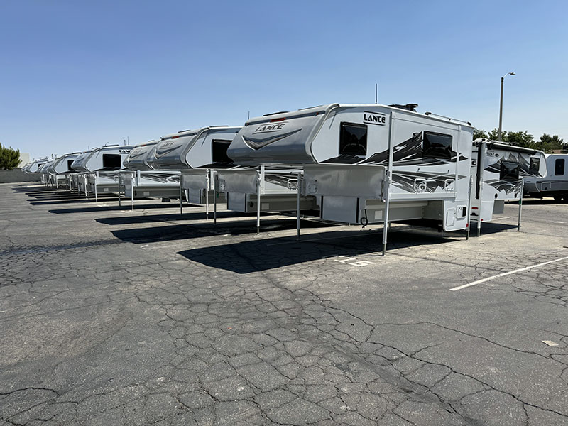 Lance Factory AX Finished Campers Outside 2