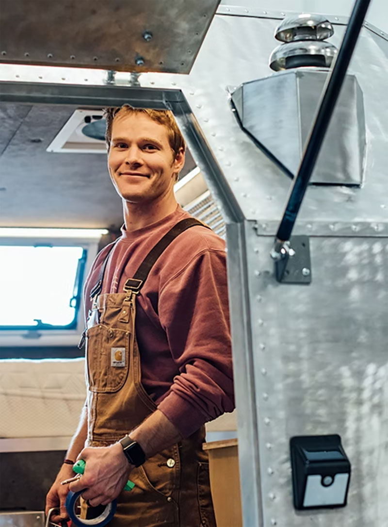 Mark King In Kimbo 6C Prototype Camper