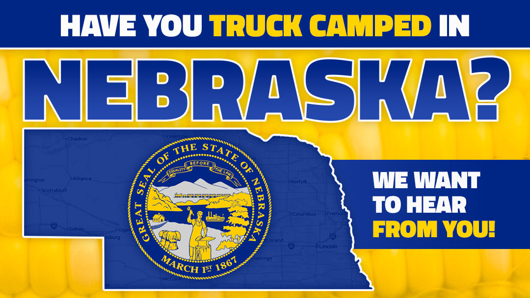 Nebraska Truck Camping Request