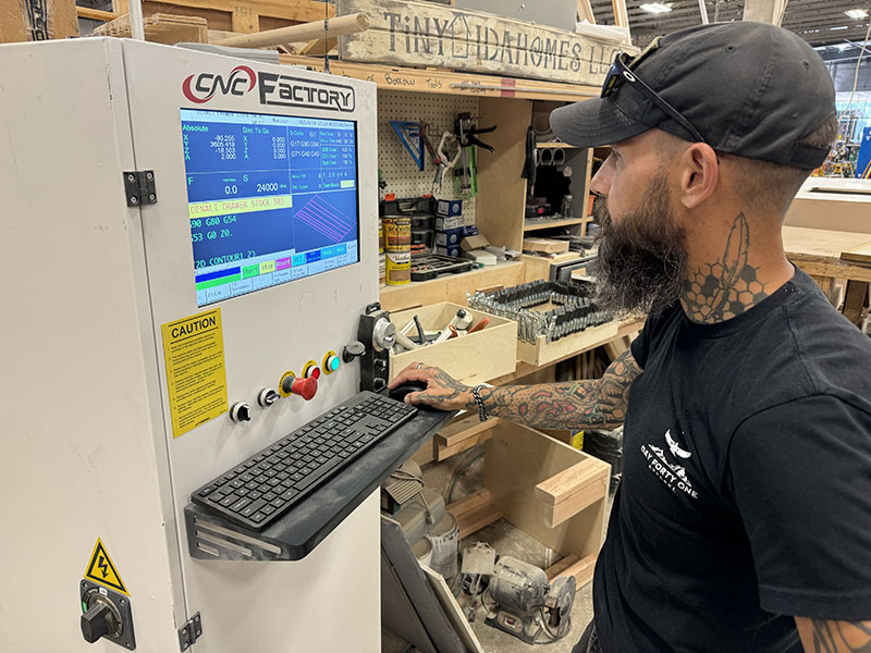 Rugged Mountain Factory CNC Machine 1