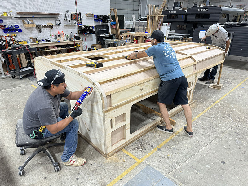 Alaskan Factory 2025 Roof Prepping For Foam